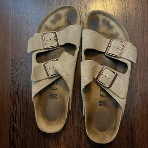 Suede Arizona Birkenstock size 40